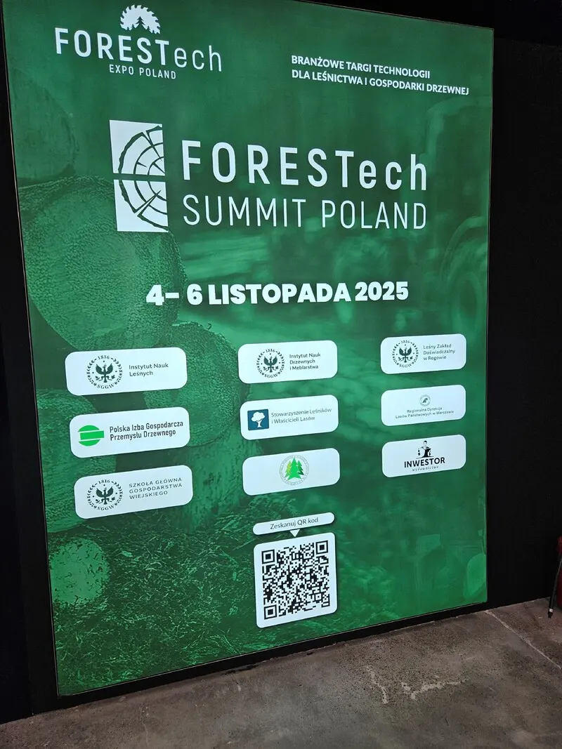 Stoisko SLiWL na targach FORESTech EXPO Poland 2025